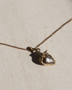 Strawberry Charm Necklace