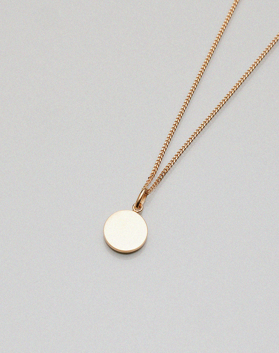 Sunset Charm Necklace | 9ct Solid Gold