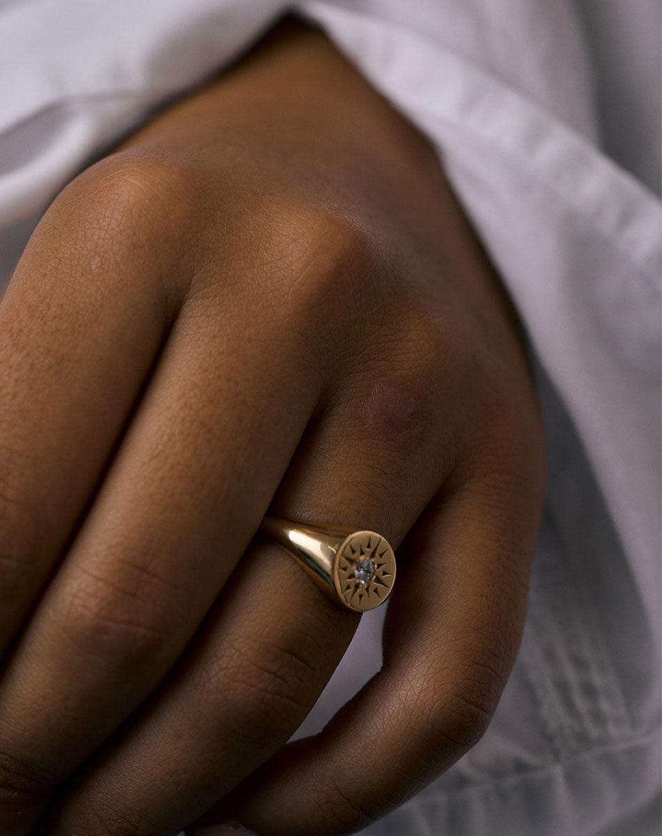 Ursa Signet Ring | 9ct Solid Gold