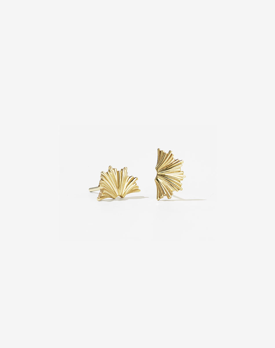 Vita Stud Earrings Small | 9ct Solid Gold