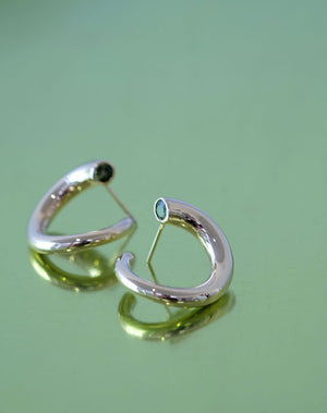 Wave Earrings Set | Sterling Silver