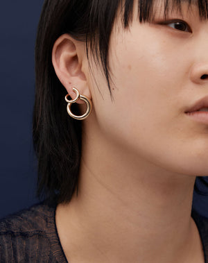 Wave Earrings Small | Sterling Silver
