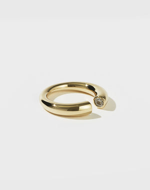 Wave Parallel Ring | 9ct Solid Gold