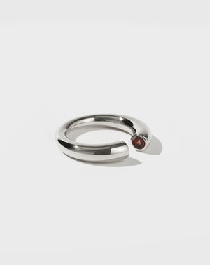 Wave Parallel Ring | Sterling Silver