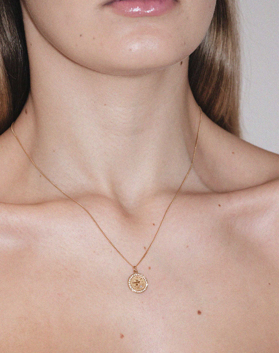 Amulet Peace Necklace | 9ct Solid Gold