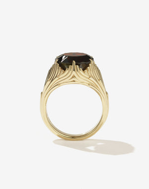 Aphrodite Cocktail Ring | 23k Gold Plated