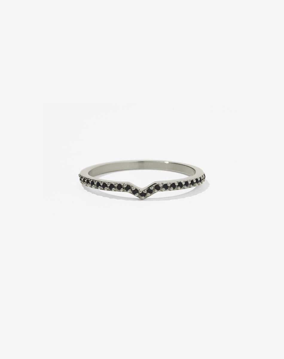 Arrow Eternity Band | 14ct White Gold
