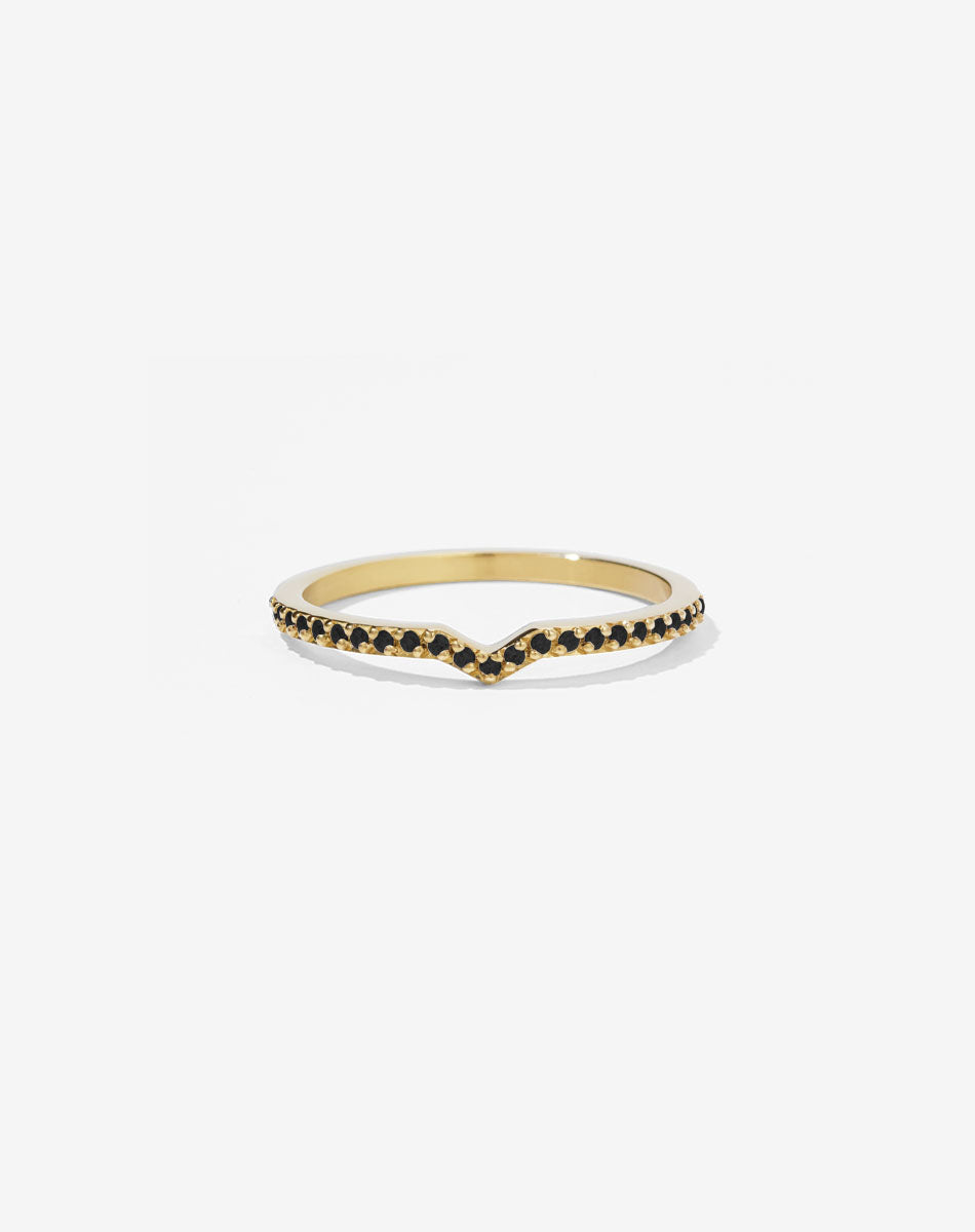 Arrow Eternity Band | 14ct Yellow Gold