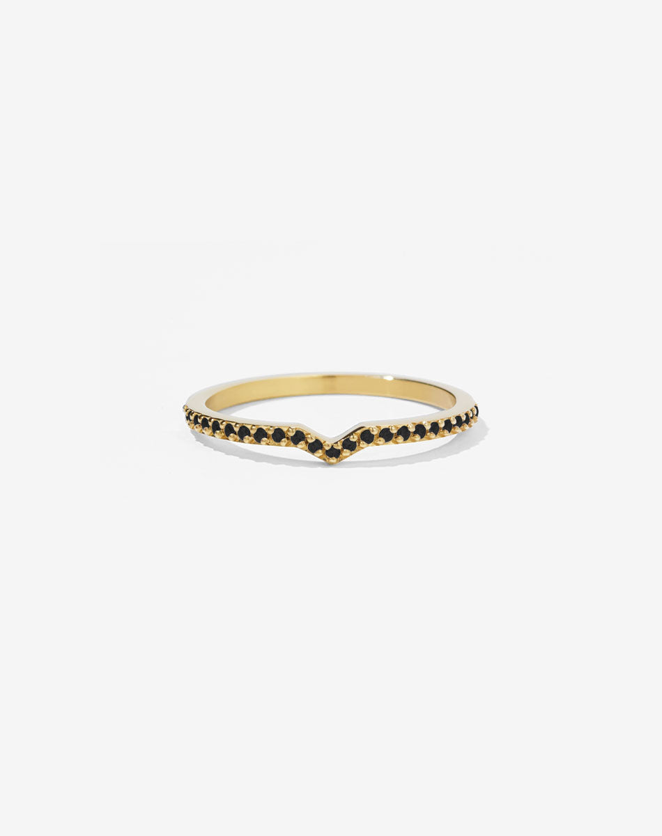 Arrow Eternity Band | 18ct Yellow Gold