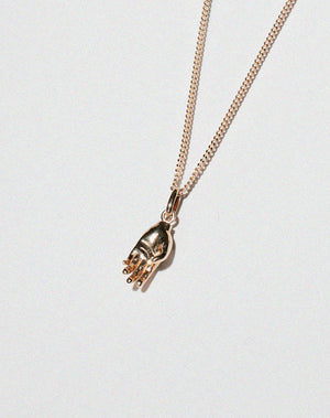 Babelogue Hand Necklace | Sterling Silver