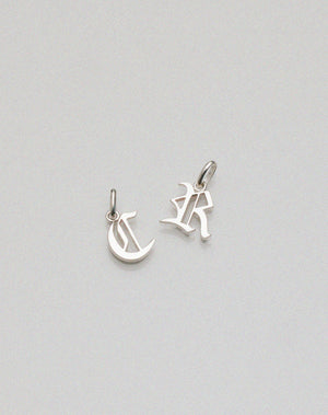 Capital Letter Charm | 9ct Solid Gold