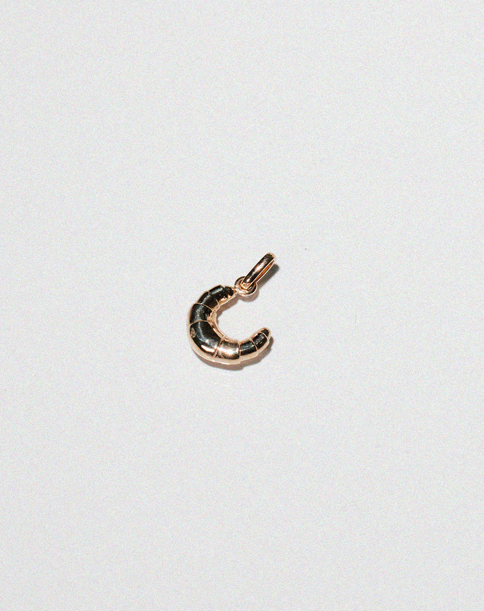 Croissant Charm | Sterling Silver