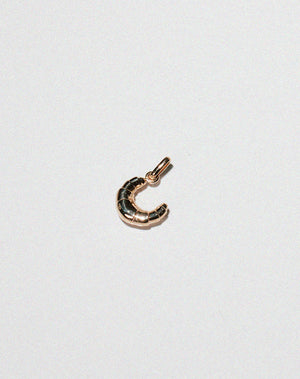 Croissant Charm | Sterling Silver