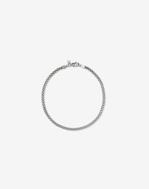 Curb Chain Bracelet | Sterling Silver