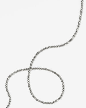Curb Chain Bracelet | Sterling Silver