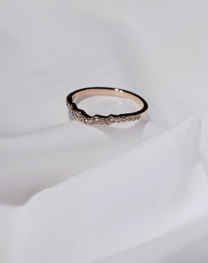 Eternal Band Pave | 18ct Yellow Gold