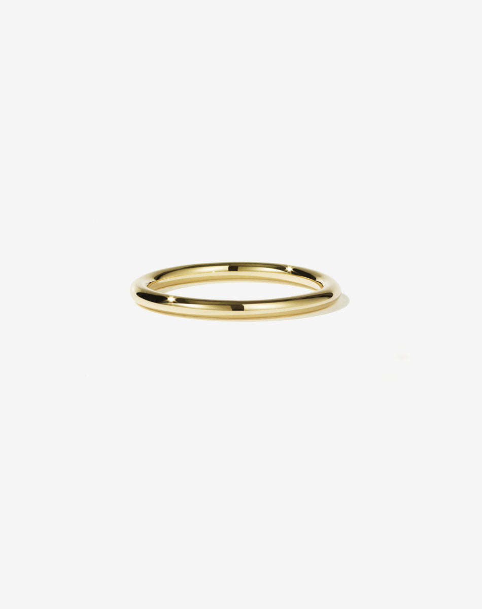 Halo Band 2mm | 9ct Yellow Gold