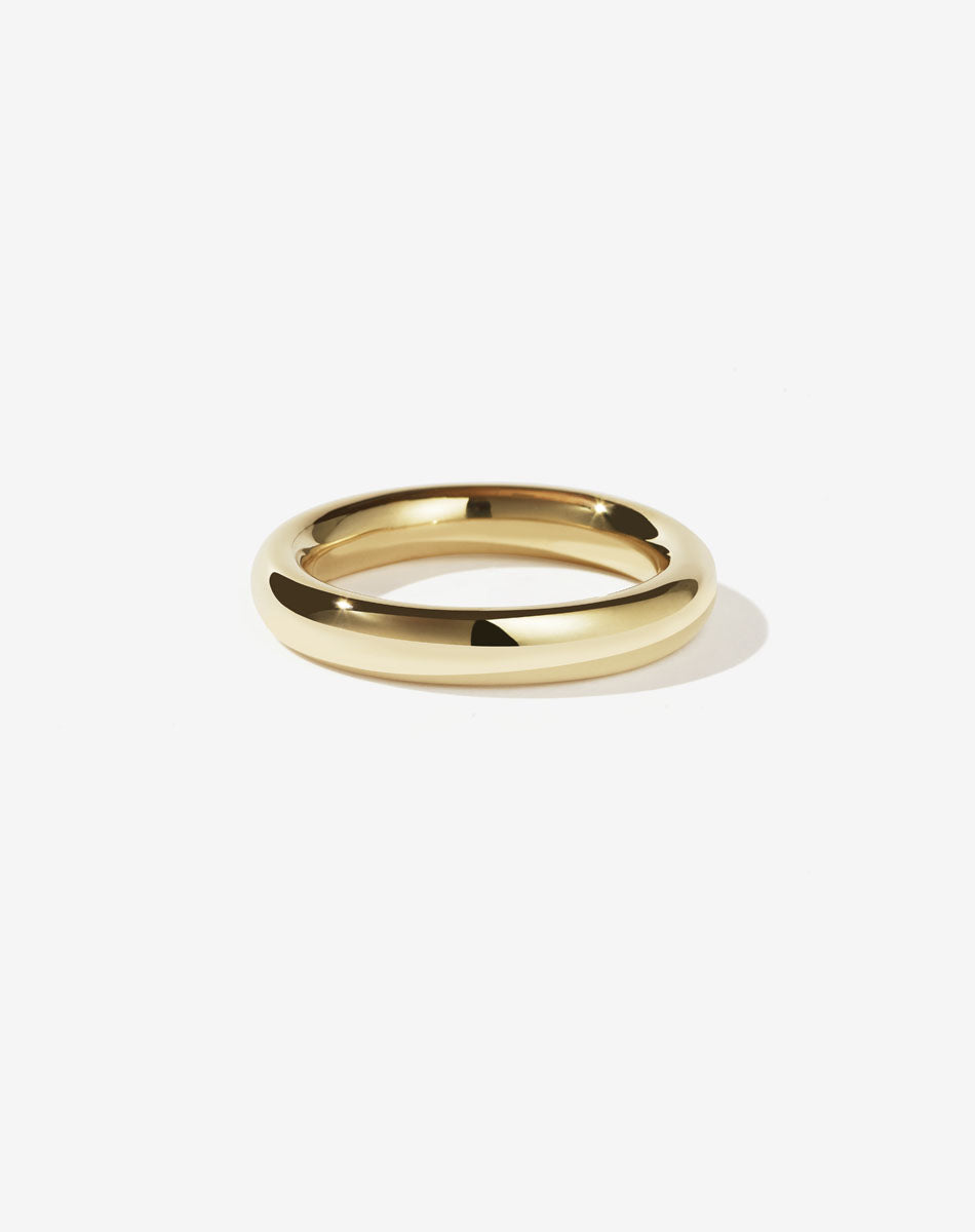Halo Band 4mm | 23k Gold Plated