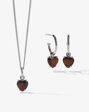 Heart Jewel Gift Set | Sterling Silver