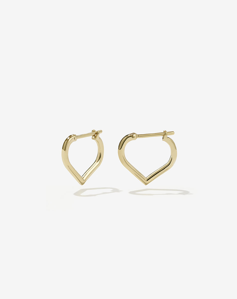 Love Hoops Small | 23k Gold Plated
