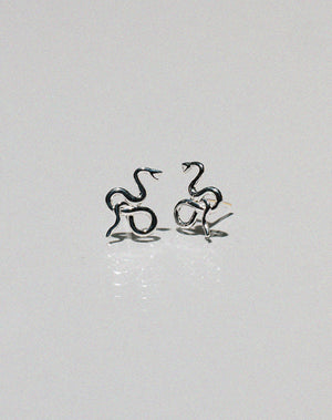 Medusa Stud Earrings | Sterling Silver