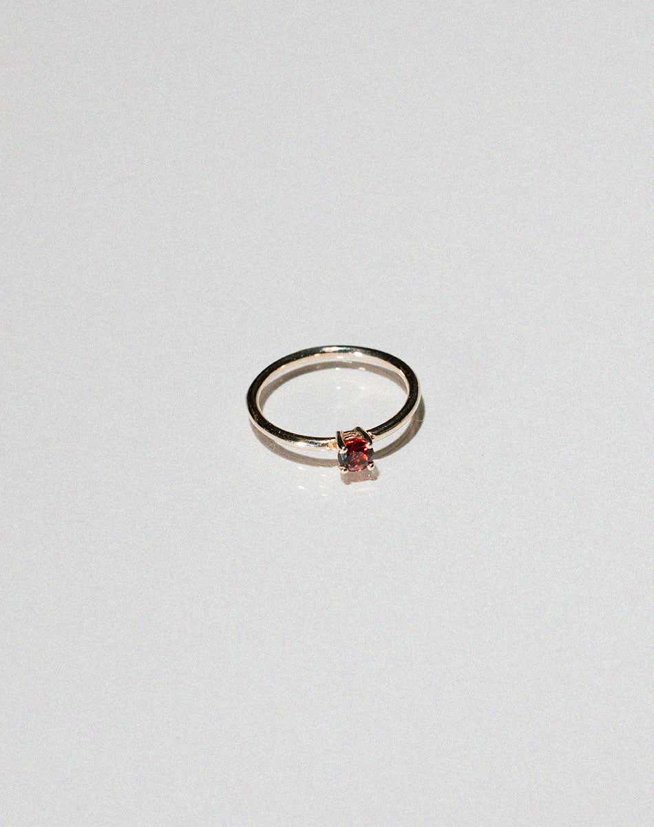 Micro Round Ring | Sterling Silver