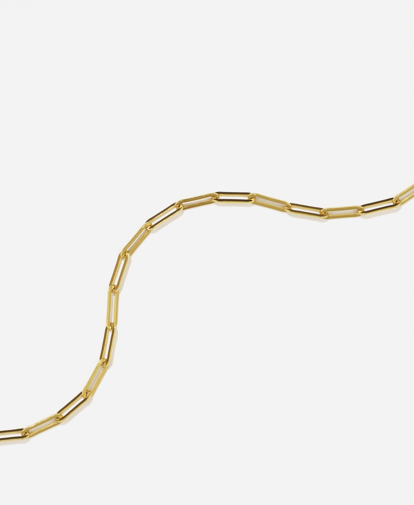Paperclip Light Bracelet | Sterling Silver