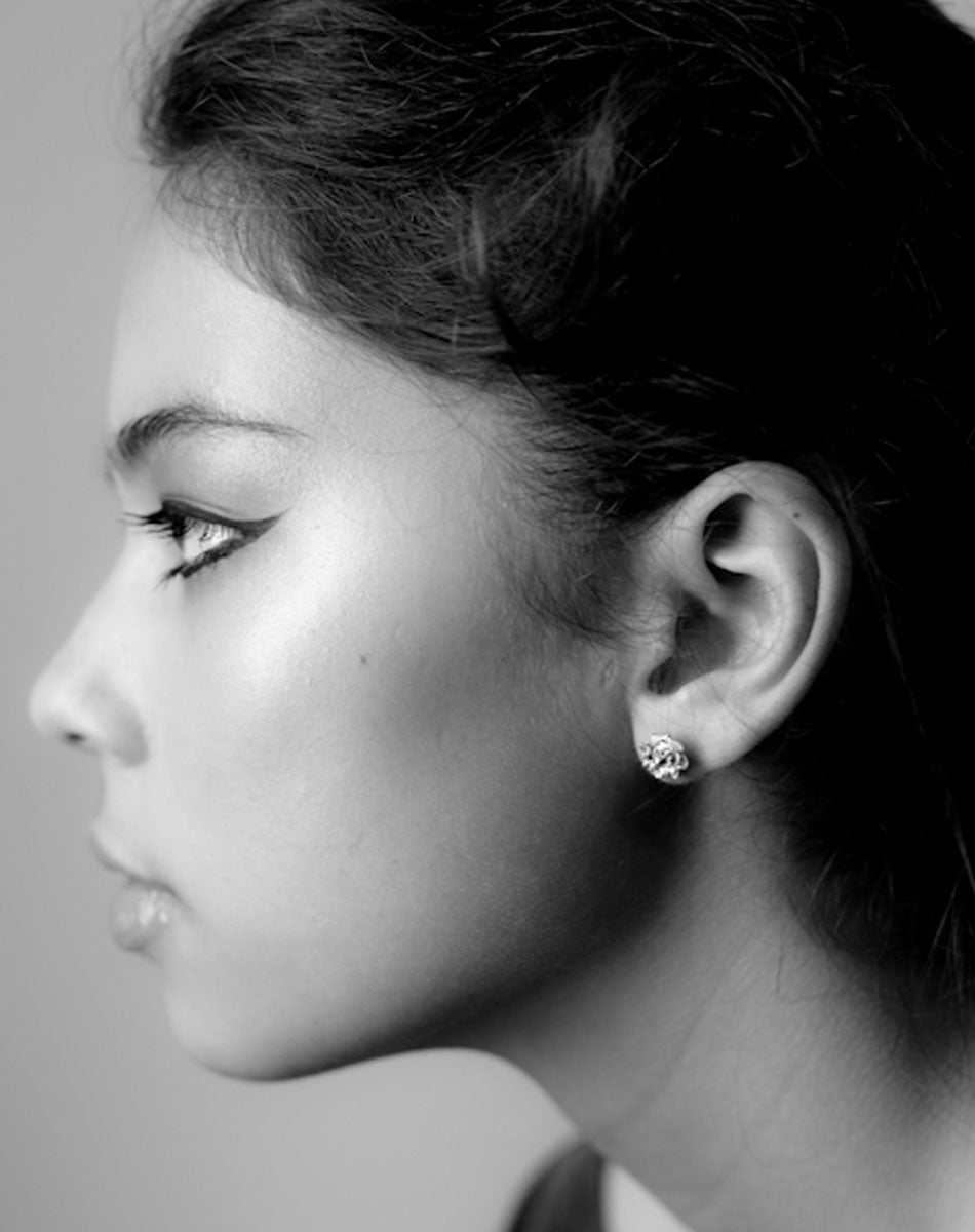 Protea Stud Single Earring | Sterling Silver