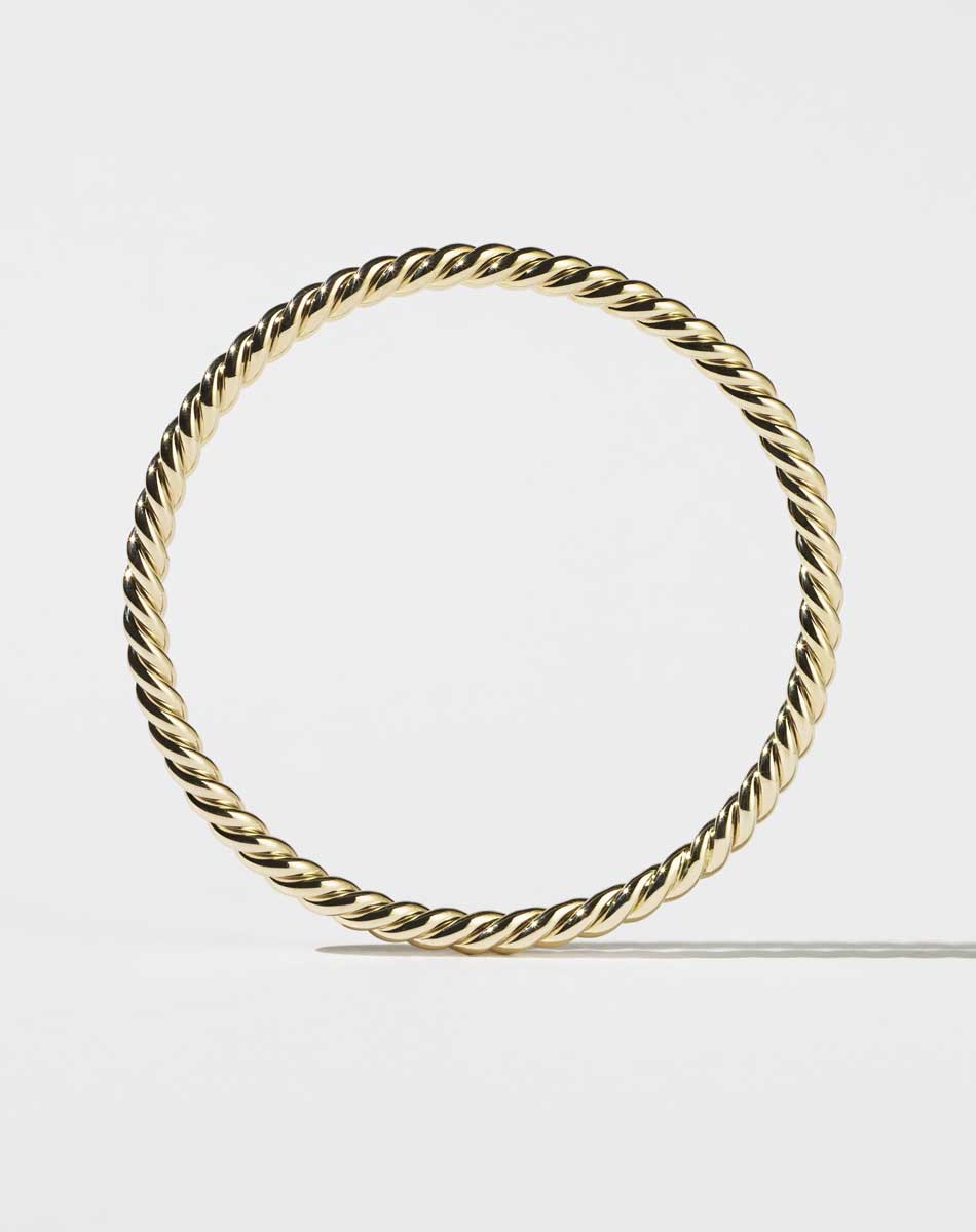 Rope Bangle 4mm | 9ct Solid Gold