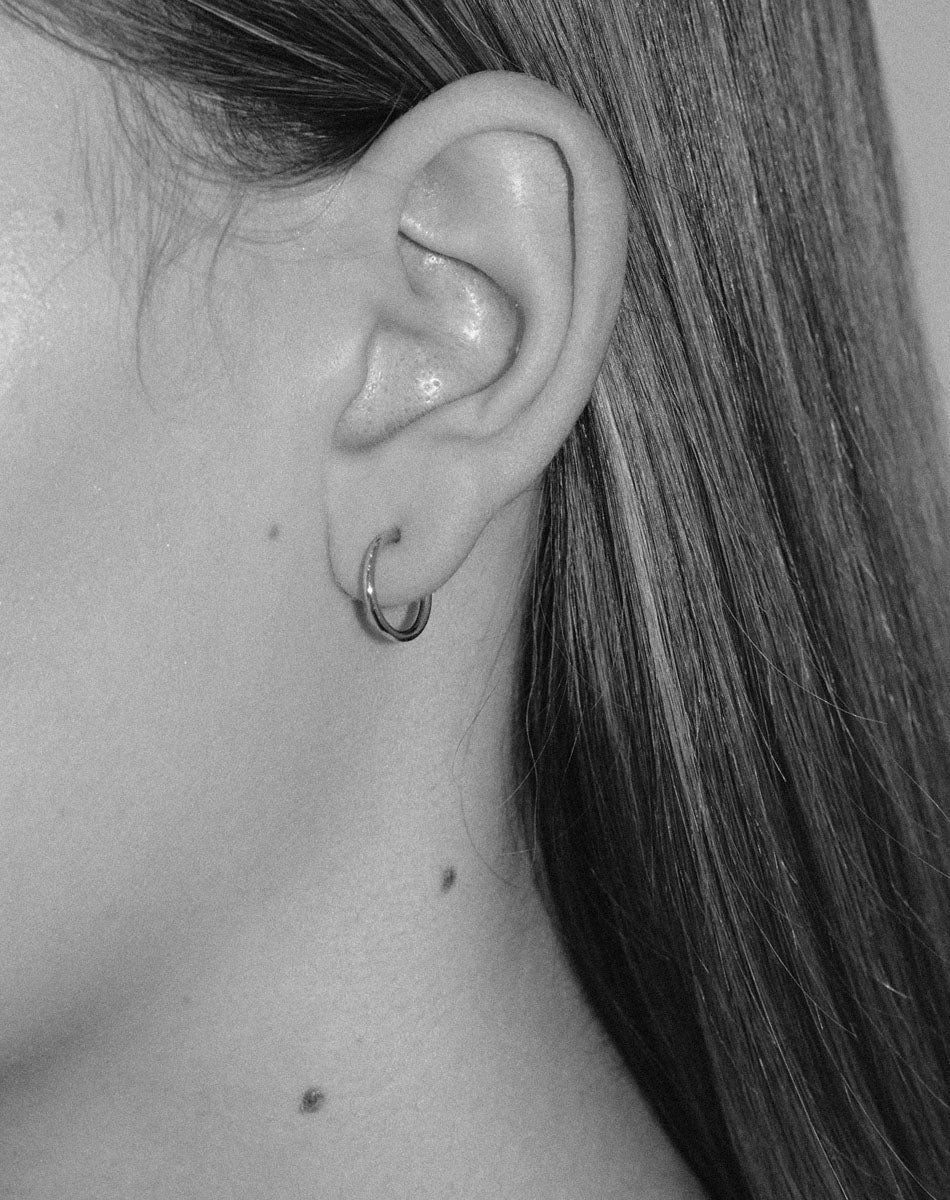 Signature Hoops | Sterling Silver