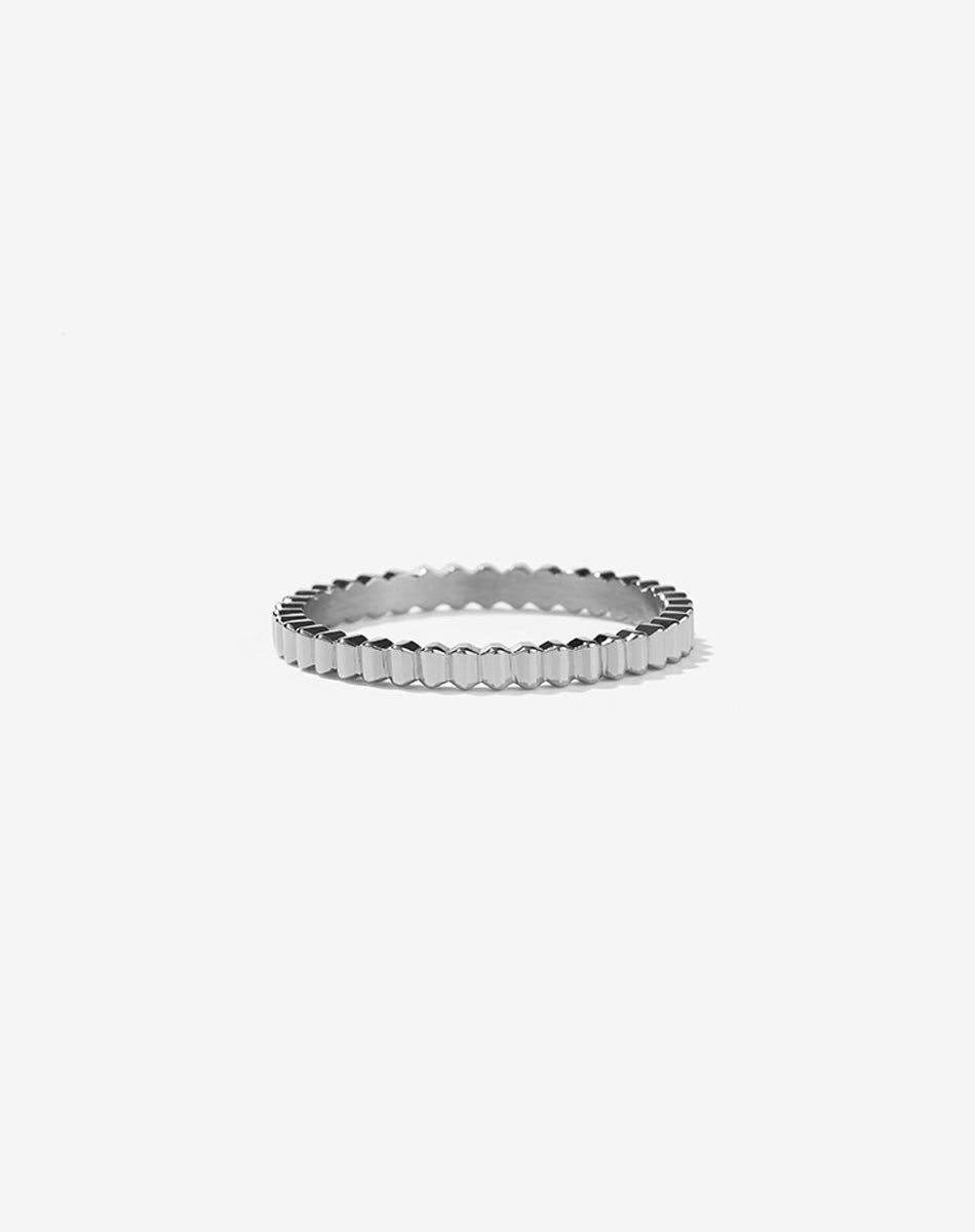 Solaire Band Narrow | Sterling Silver