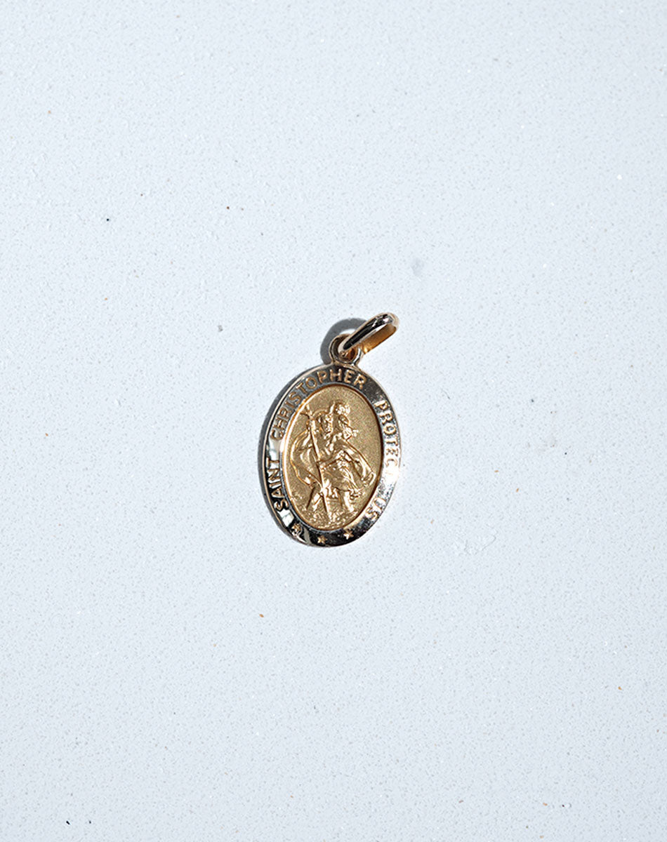 St Christopher Charm | 9ct Solid Gold