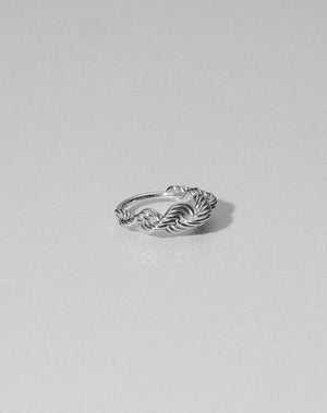 Twisted Rope Ring | Sterling Silver