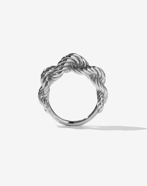 Twisted Rope Ring | Sterling Silver