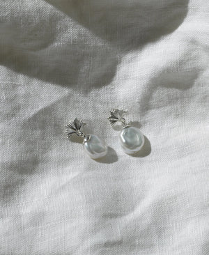Vita Drop Earrings Small | Sterling Silver